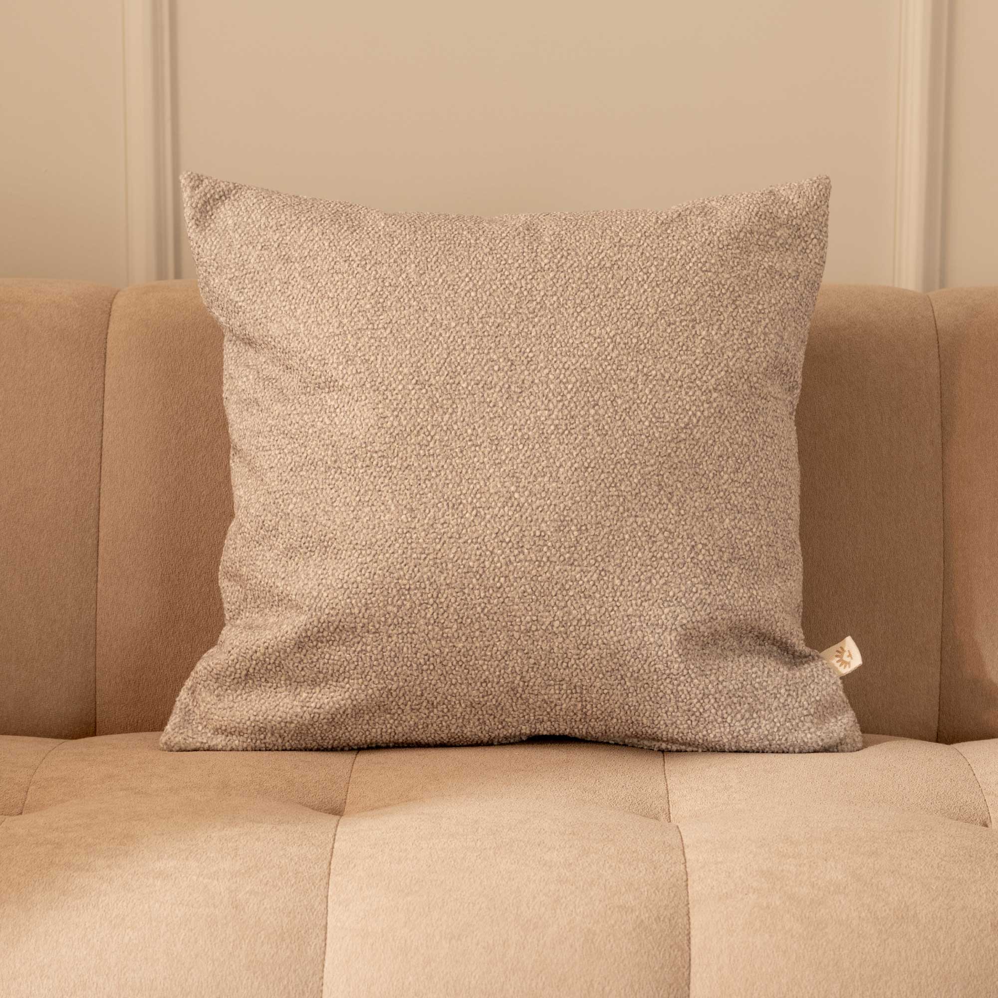 Cojín Boucle Crema