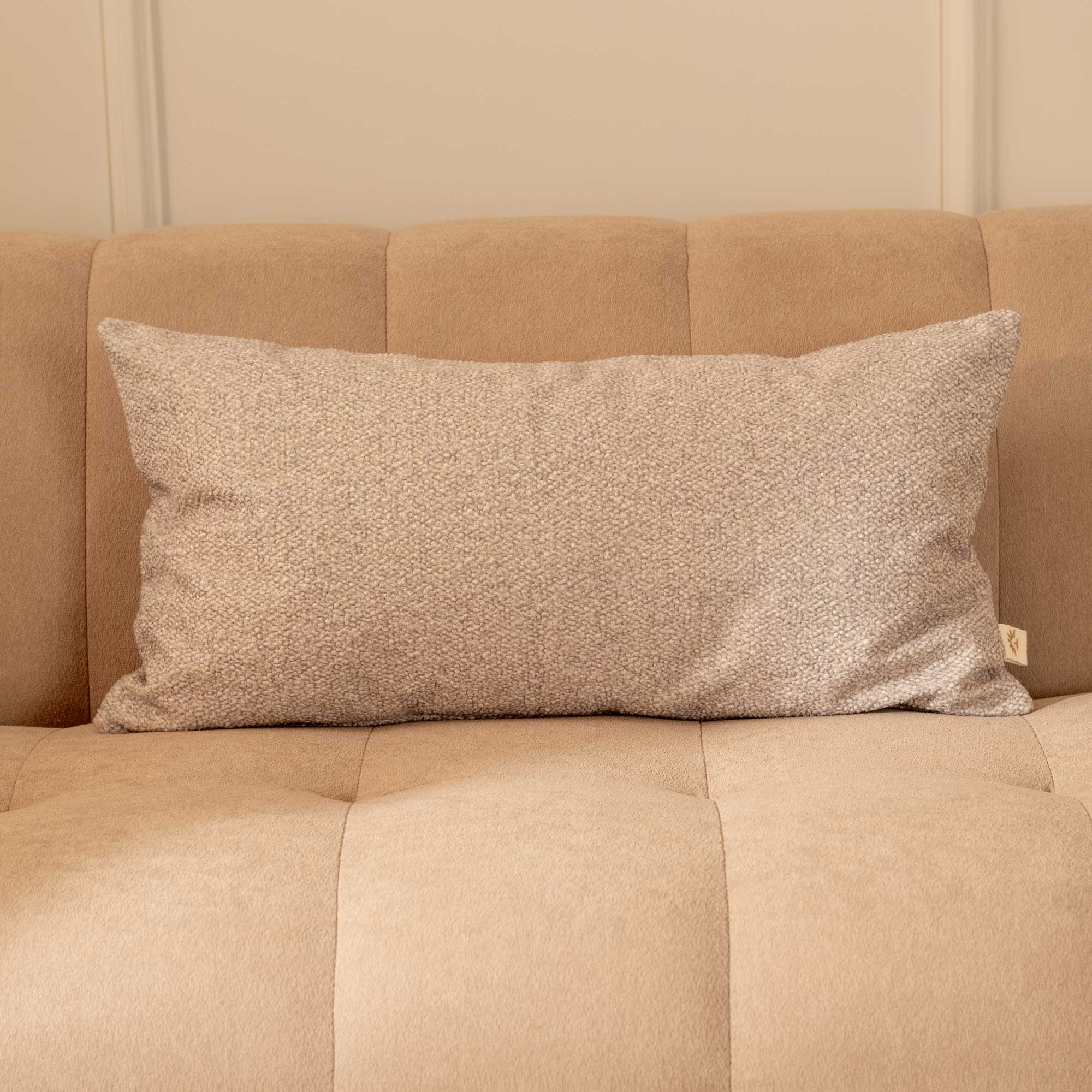 Cojín Boucle Crema