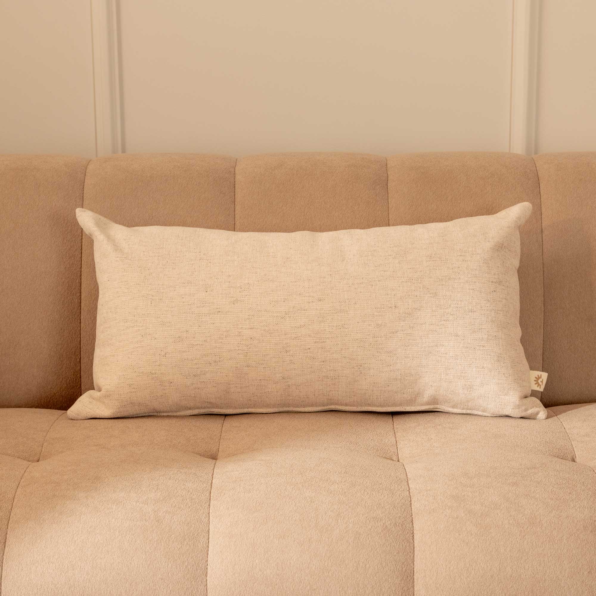 Cojines Chenille Beige