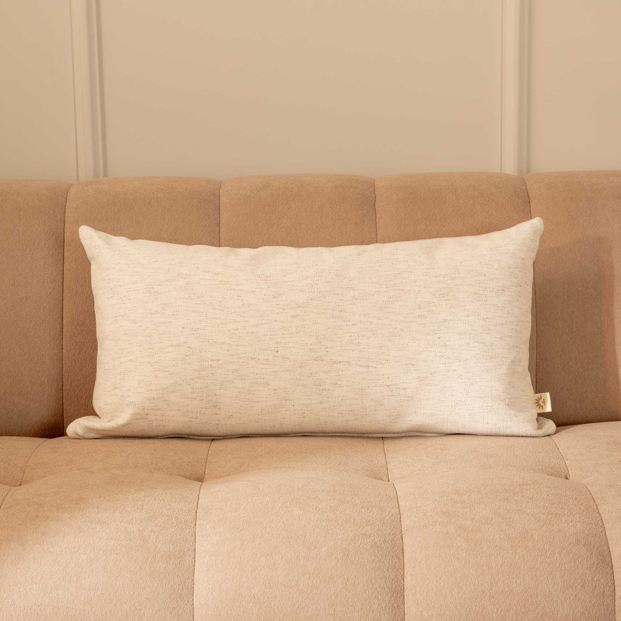Cojines Chenille Crema