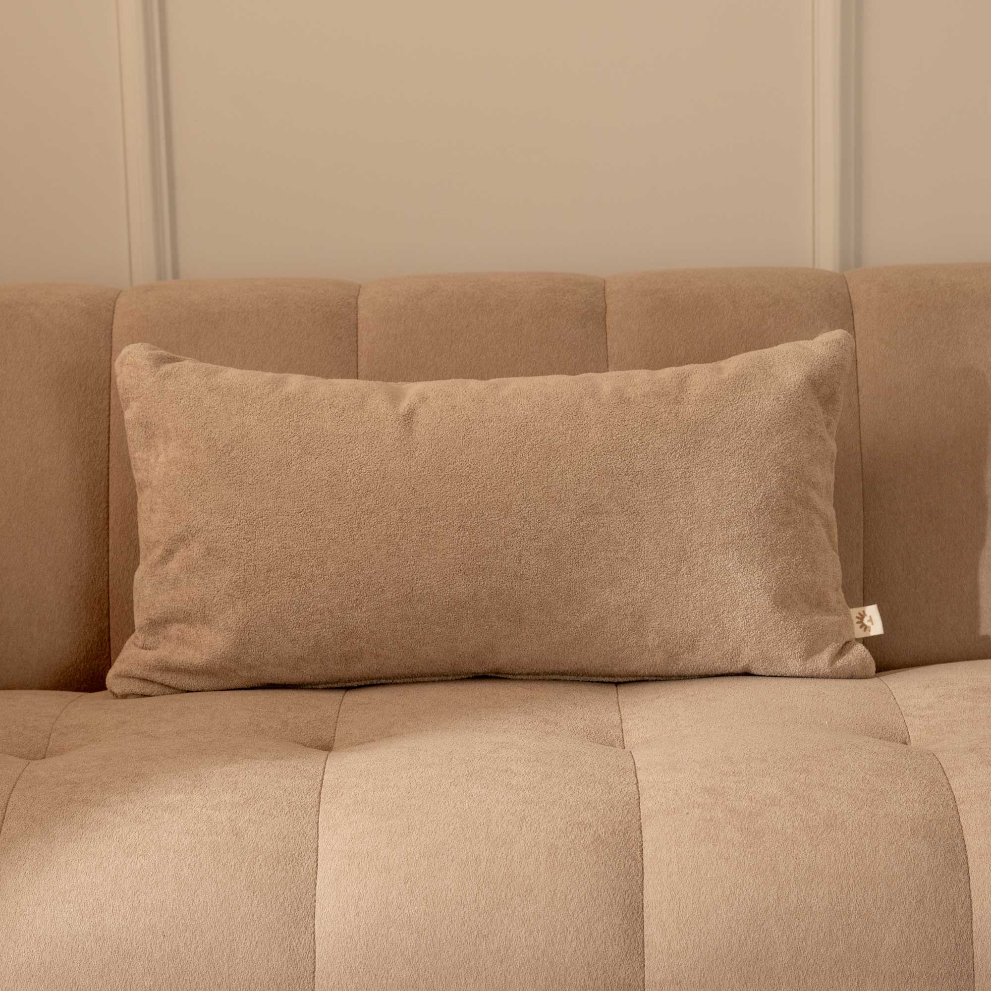 Cojín Soft Boucle Avellana