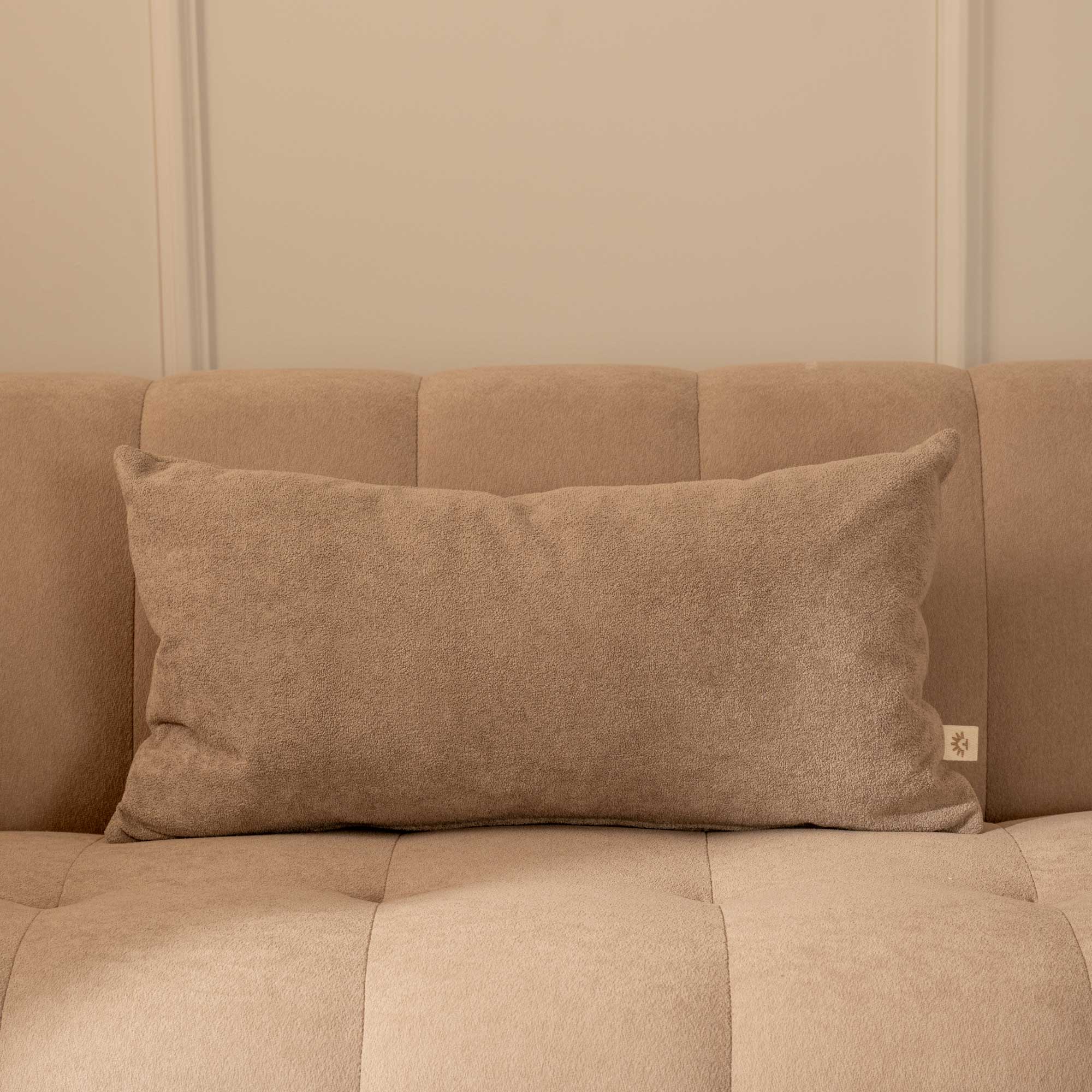 Cojín Soft Boucle Camel