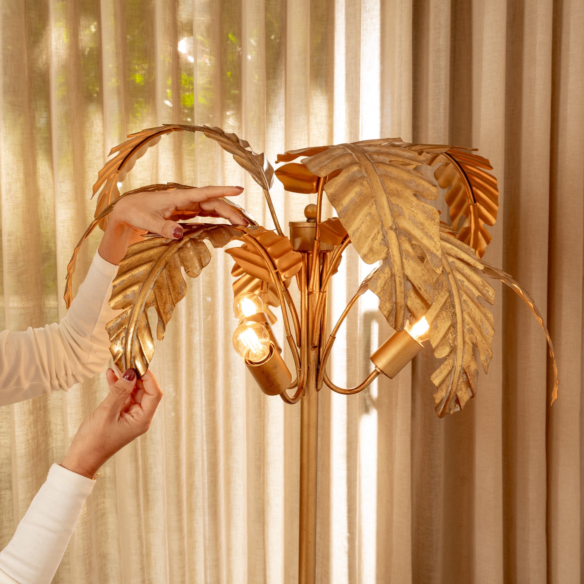 Lámpara Golden Palm