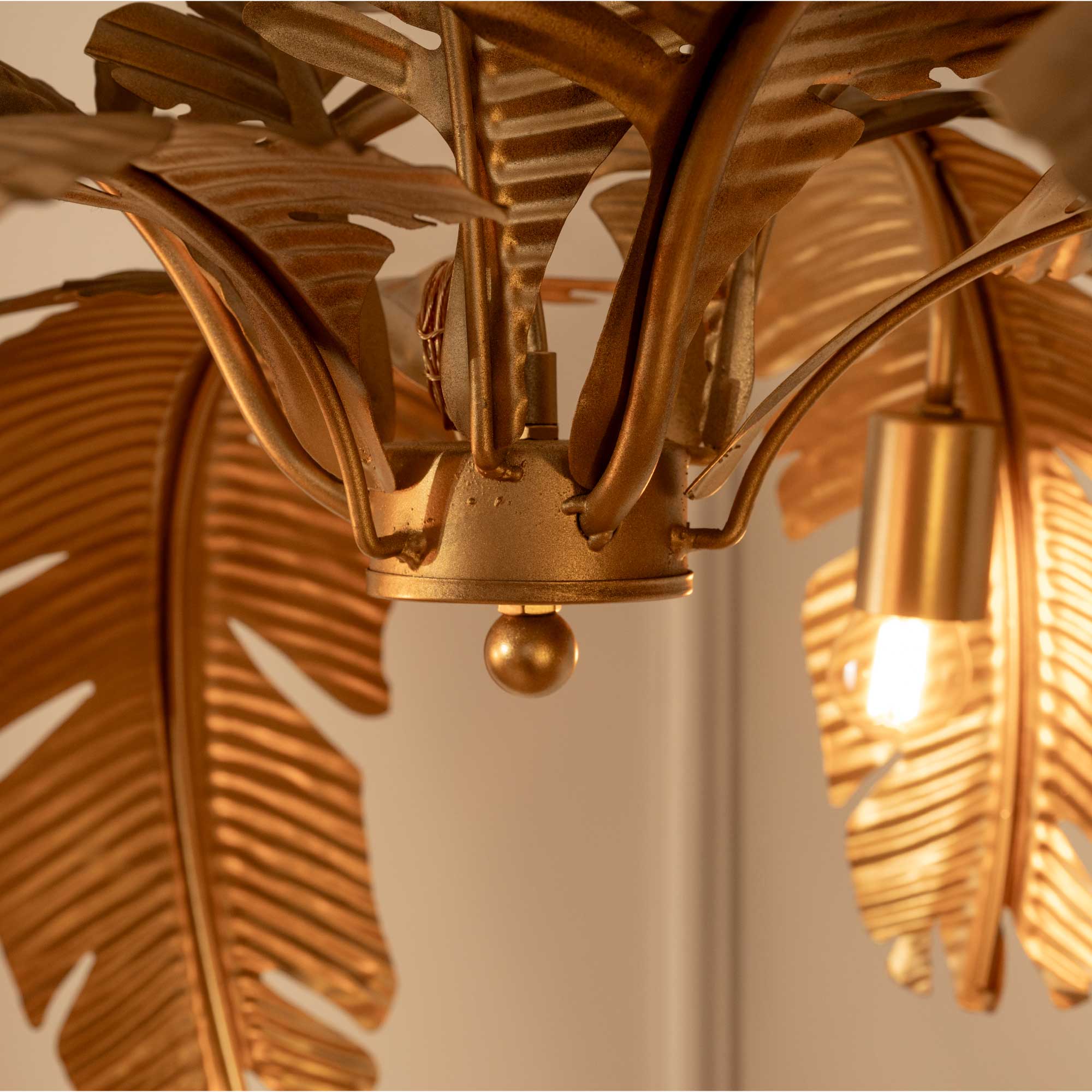 Lámpara Colgante Golden Palm