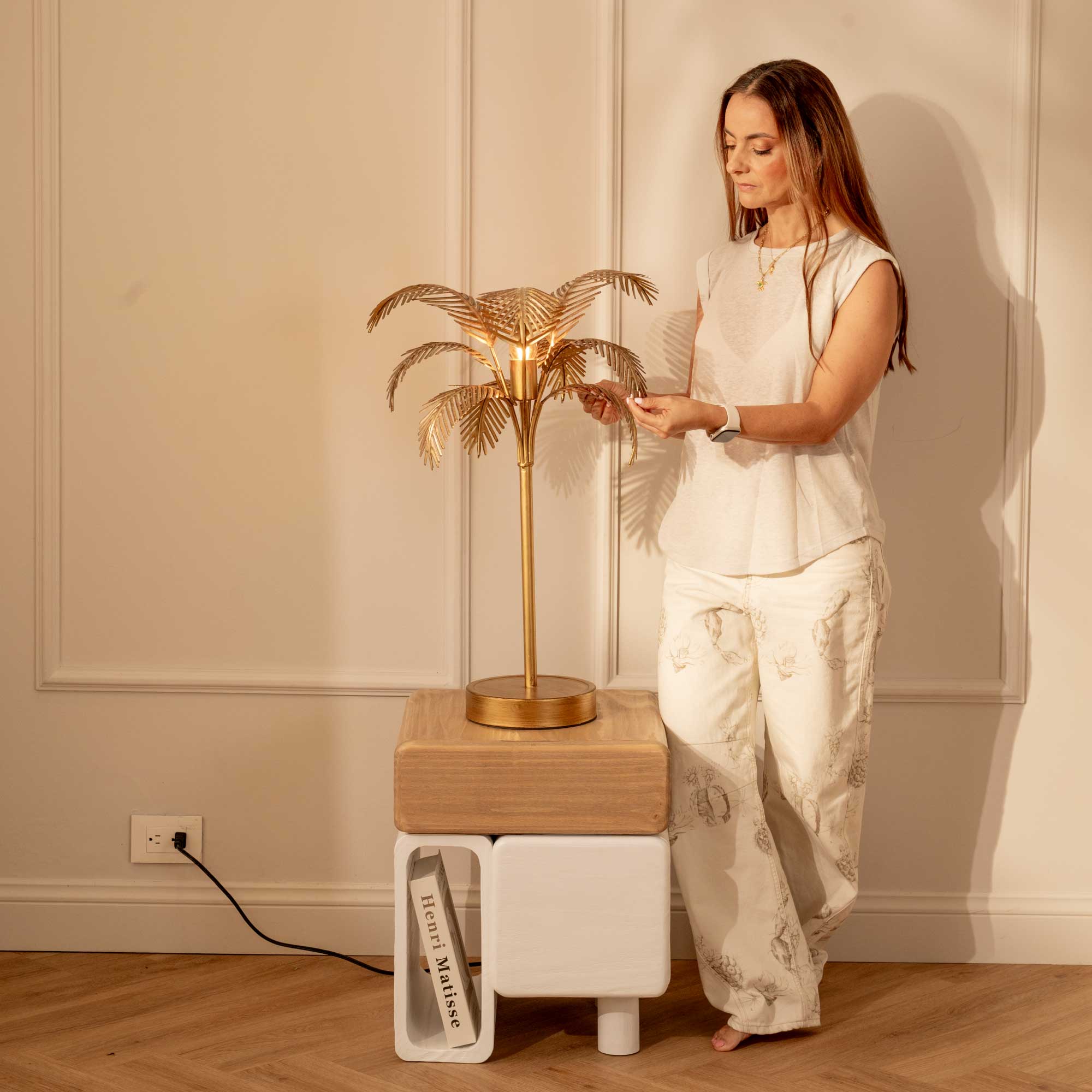 Lámpara Golden Palm de mesa
