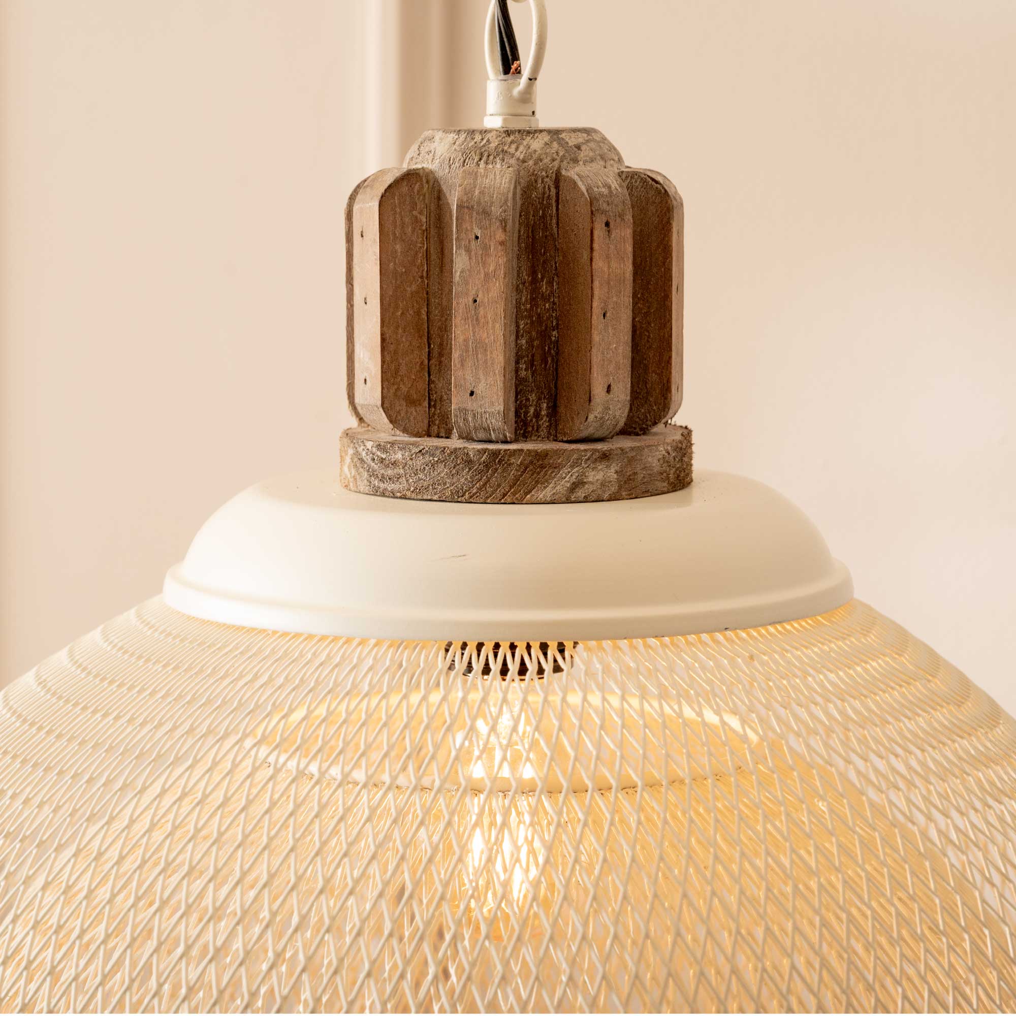 Lámpara Mesh Bell