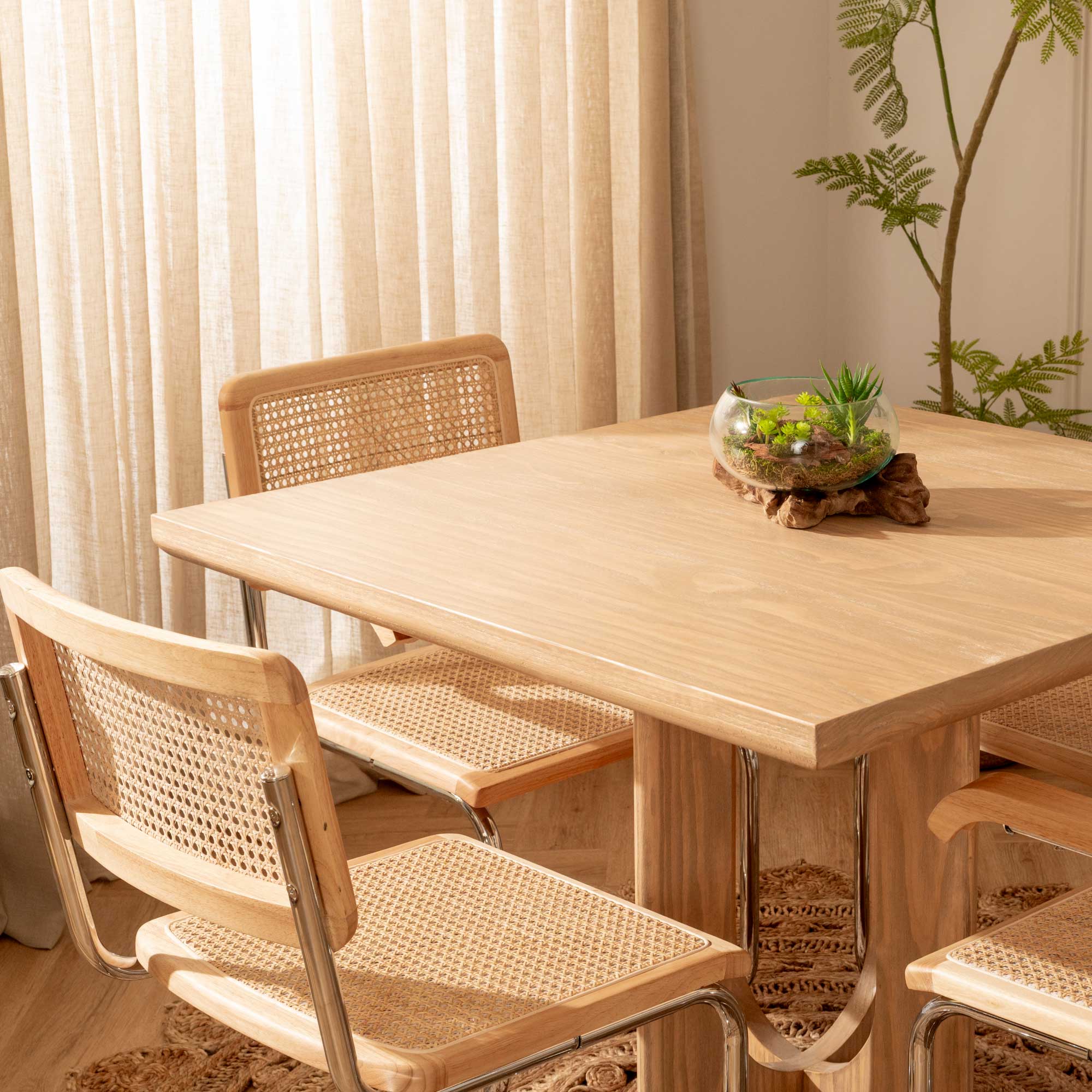 Mesa de Comedor Cuadrada Calma