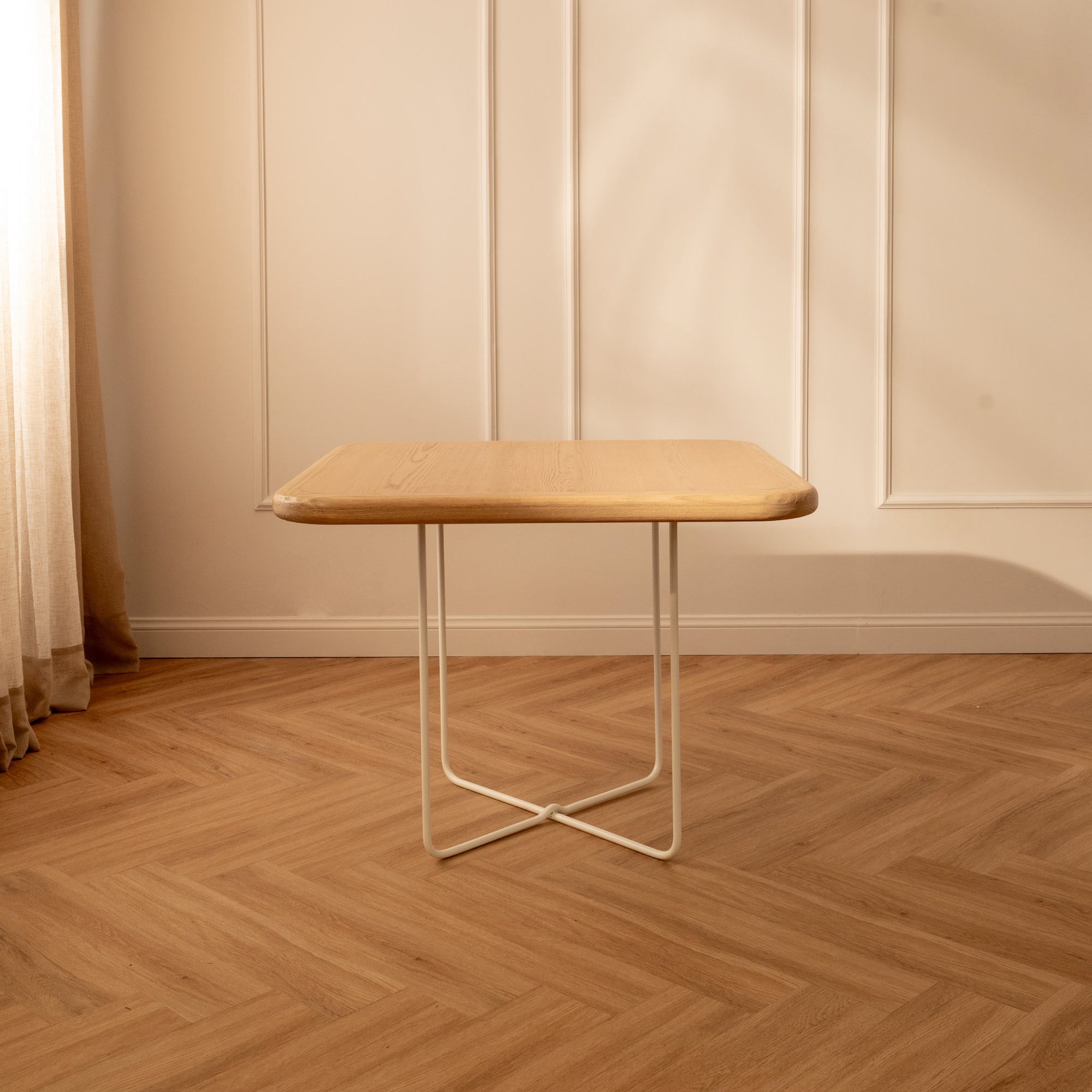 Mesa de Comedor Cuadrada Brisa Blanca