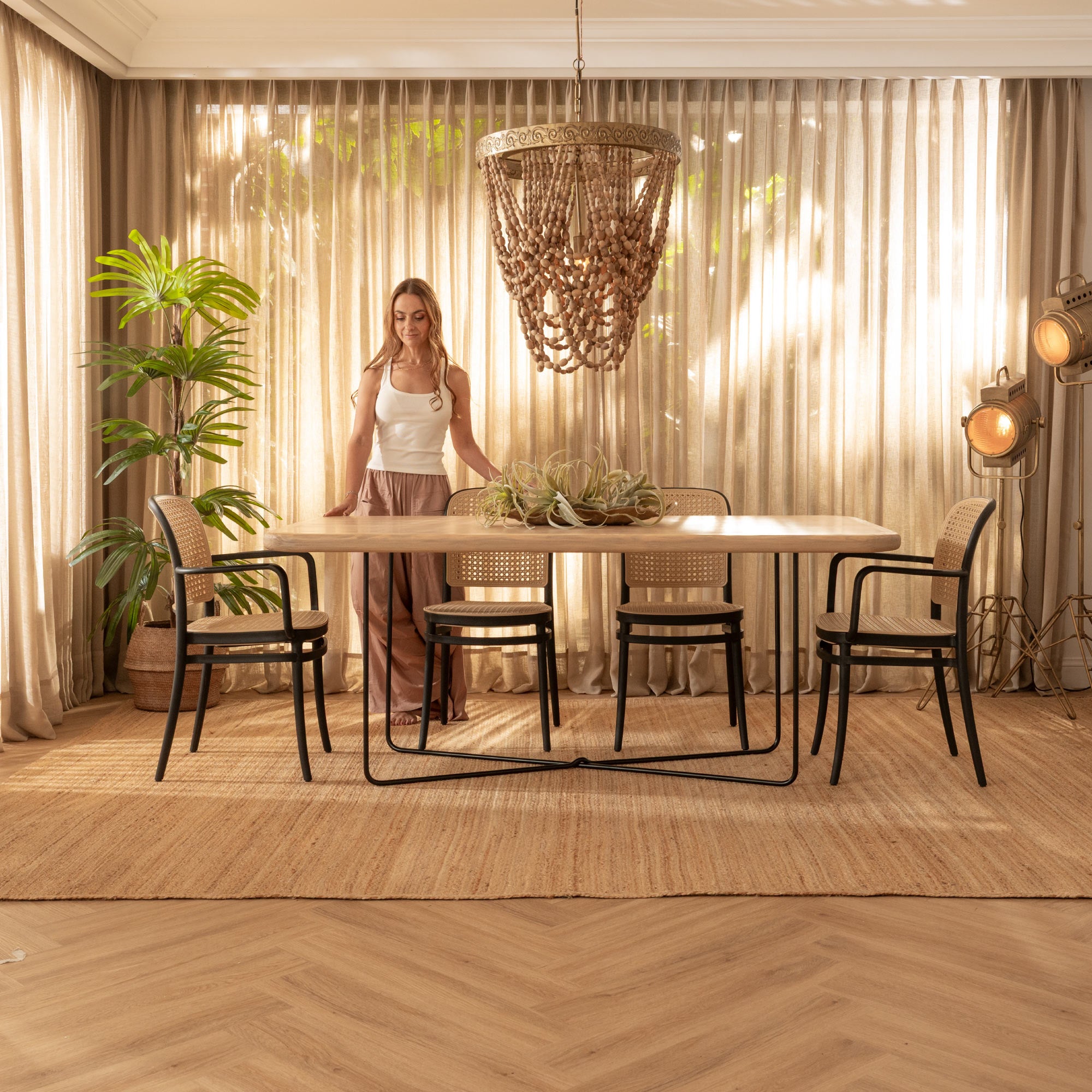 Mesa de Comedor Rectangular Brisa