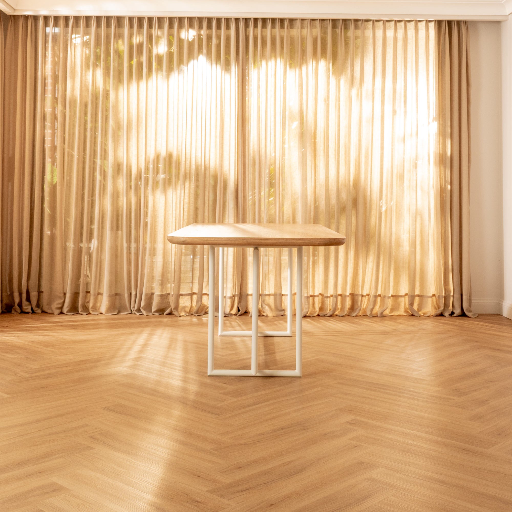 Mesa de Comedor Rectangular Sombra Blanca