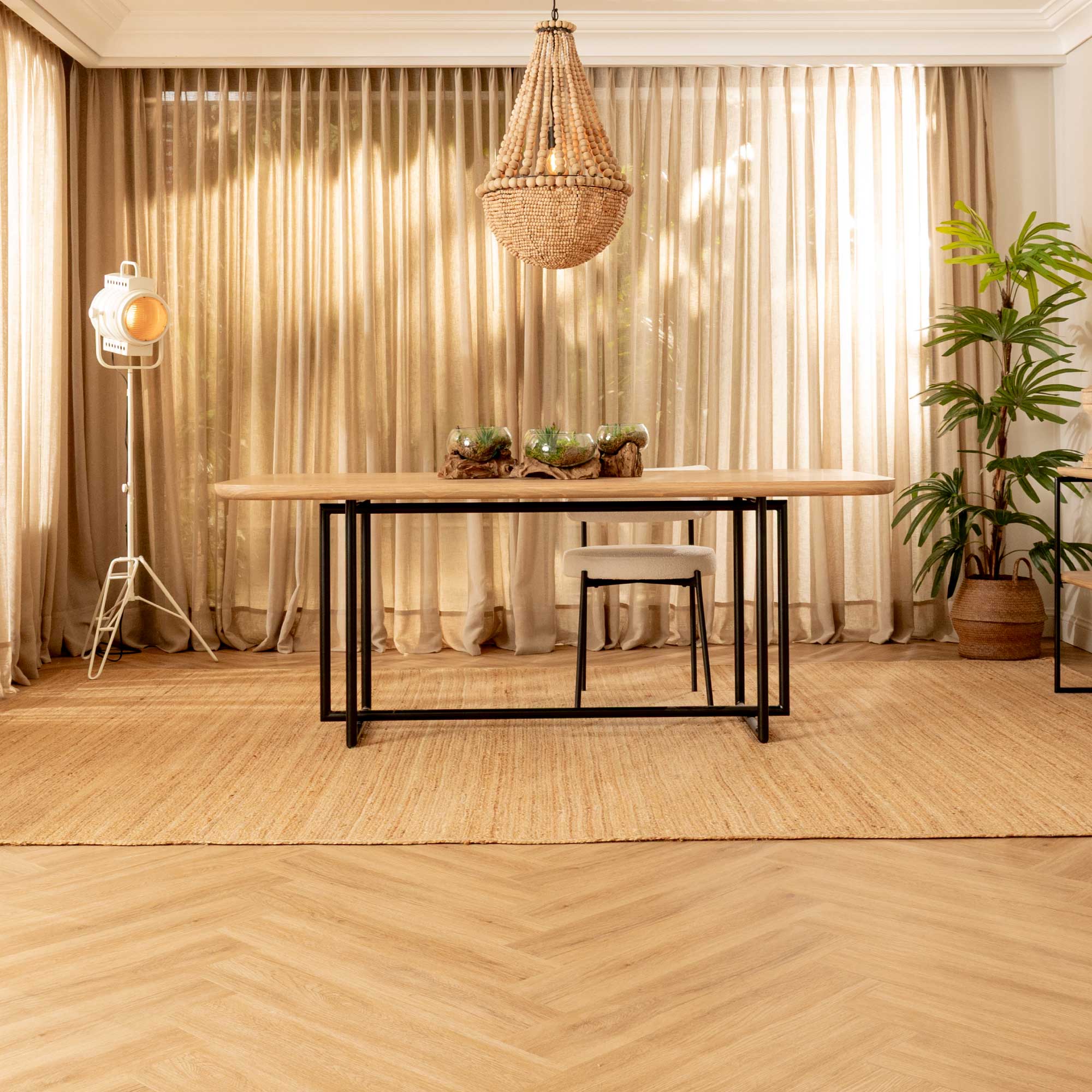 Mesa de Comedor Rectangular Sombra