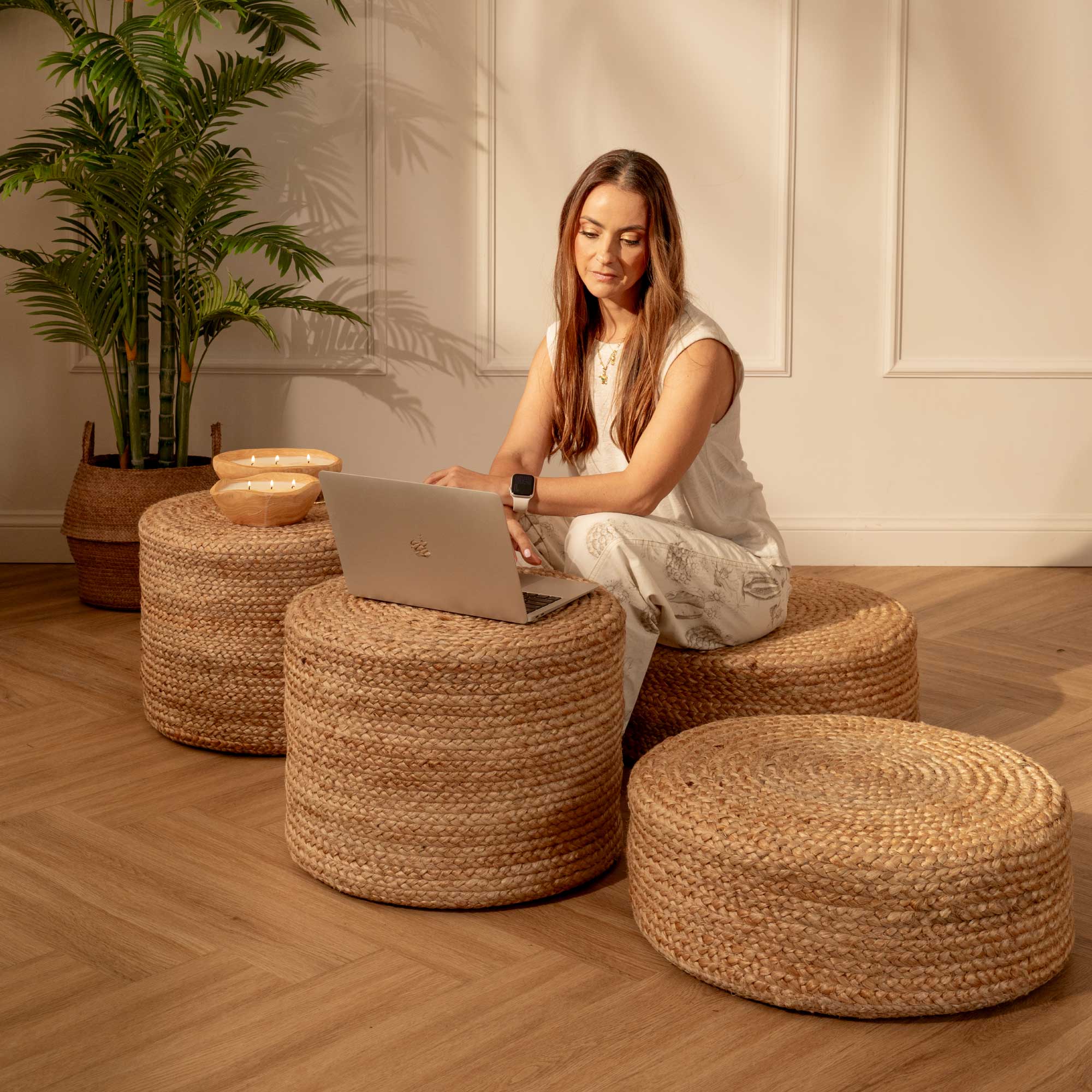 Puff / Table Nido Bajo