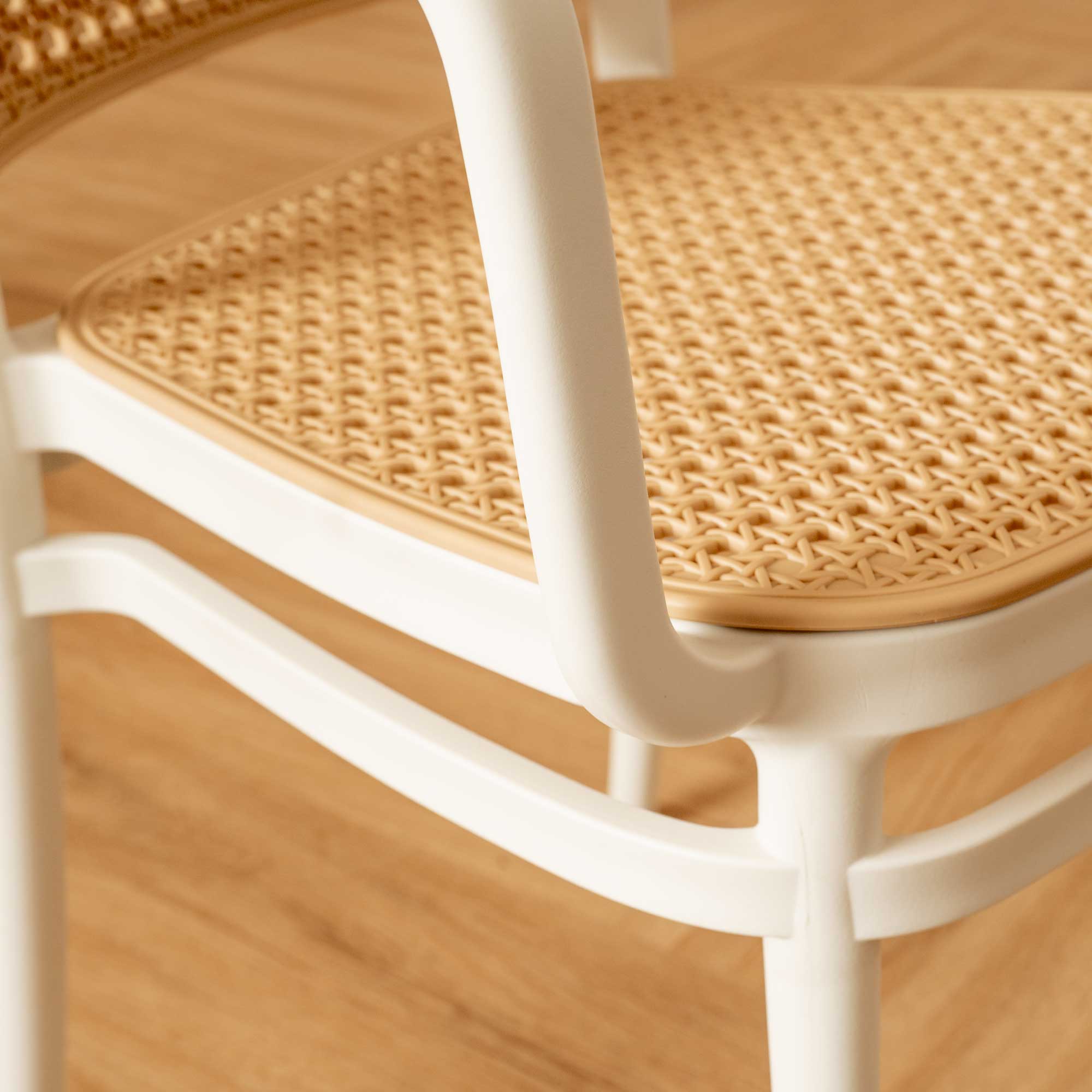 Silla Aire Apilable Blanca