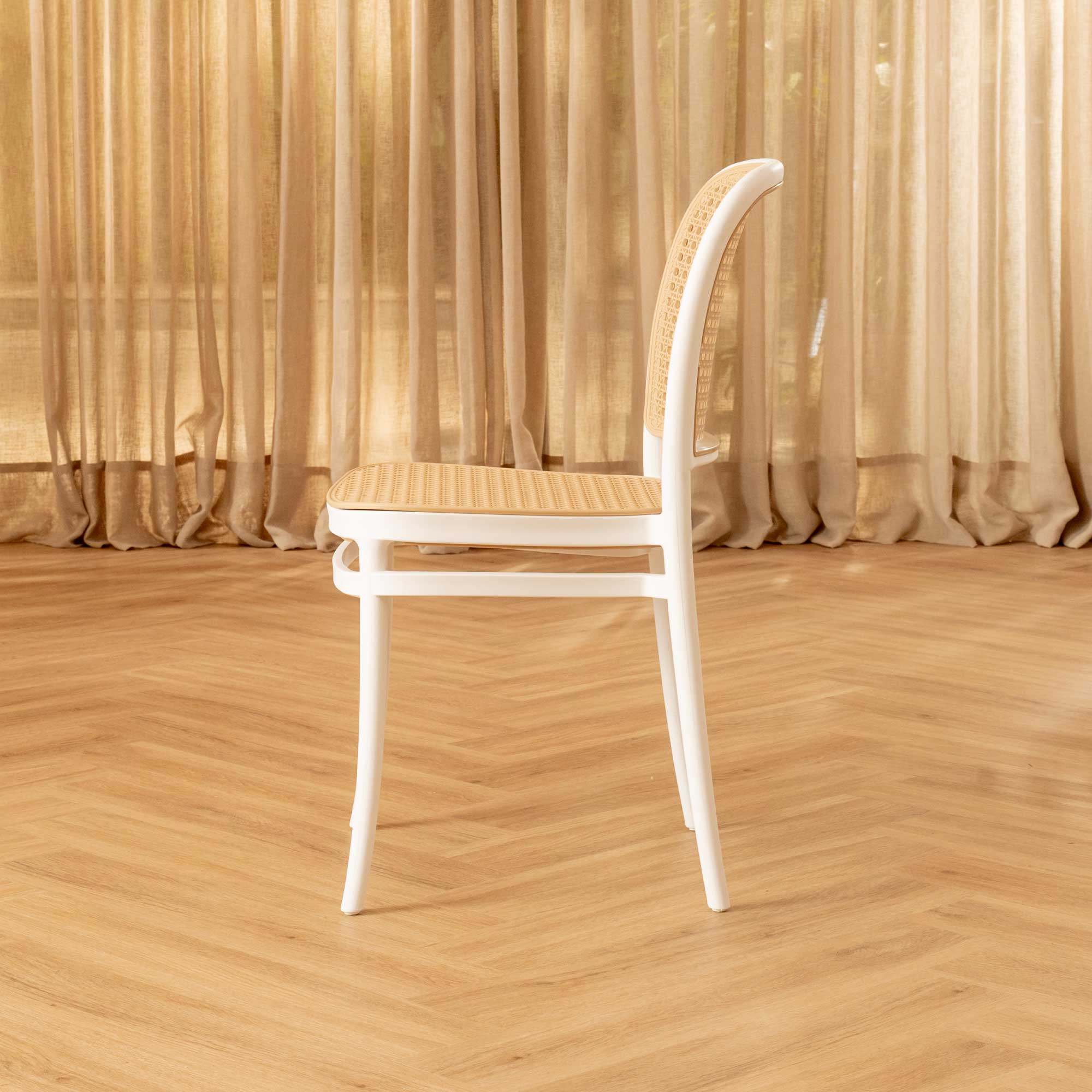 Silla Aire Apilable Blanca