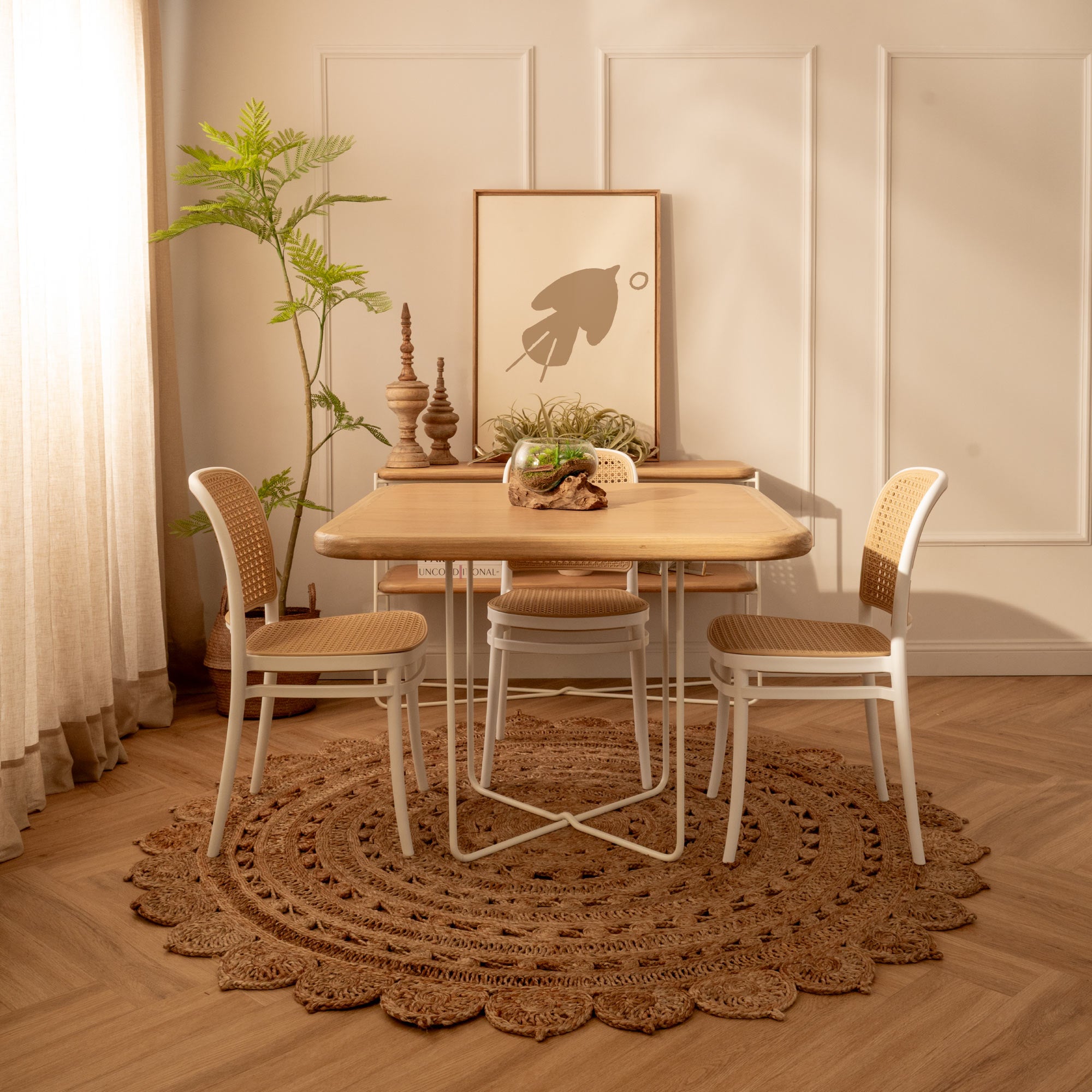 Silla Aire Apilable Blanca