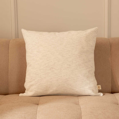 Cojines Chenille Crema