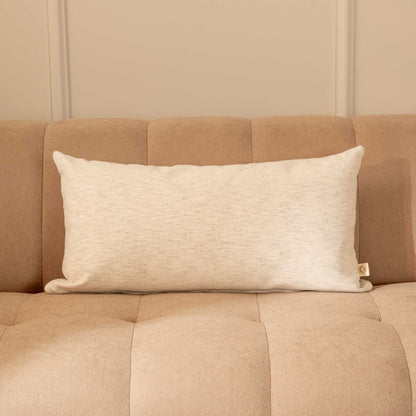 Cojines Chenille Crema