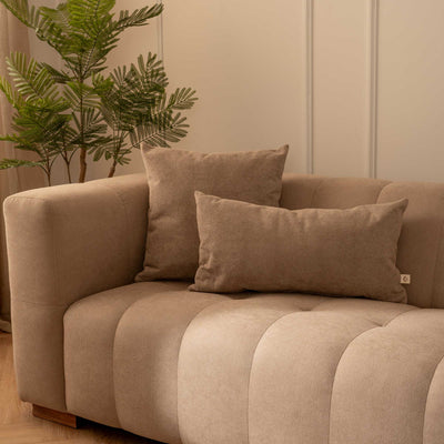 Cojín Soft Boucle Camel