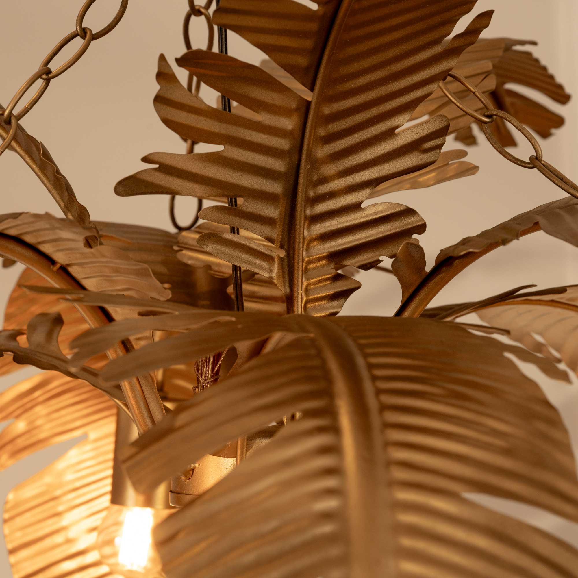 Lámpara Colgante Golden Palm