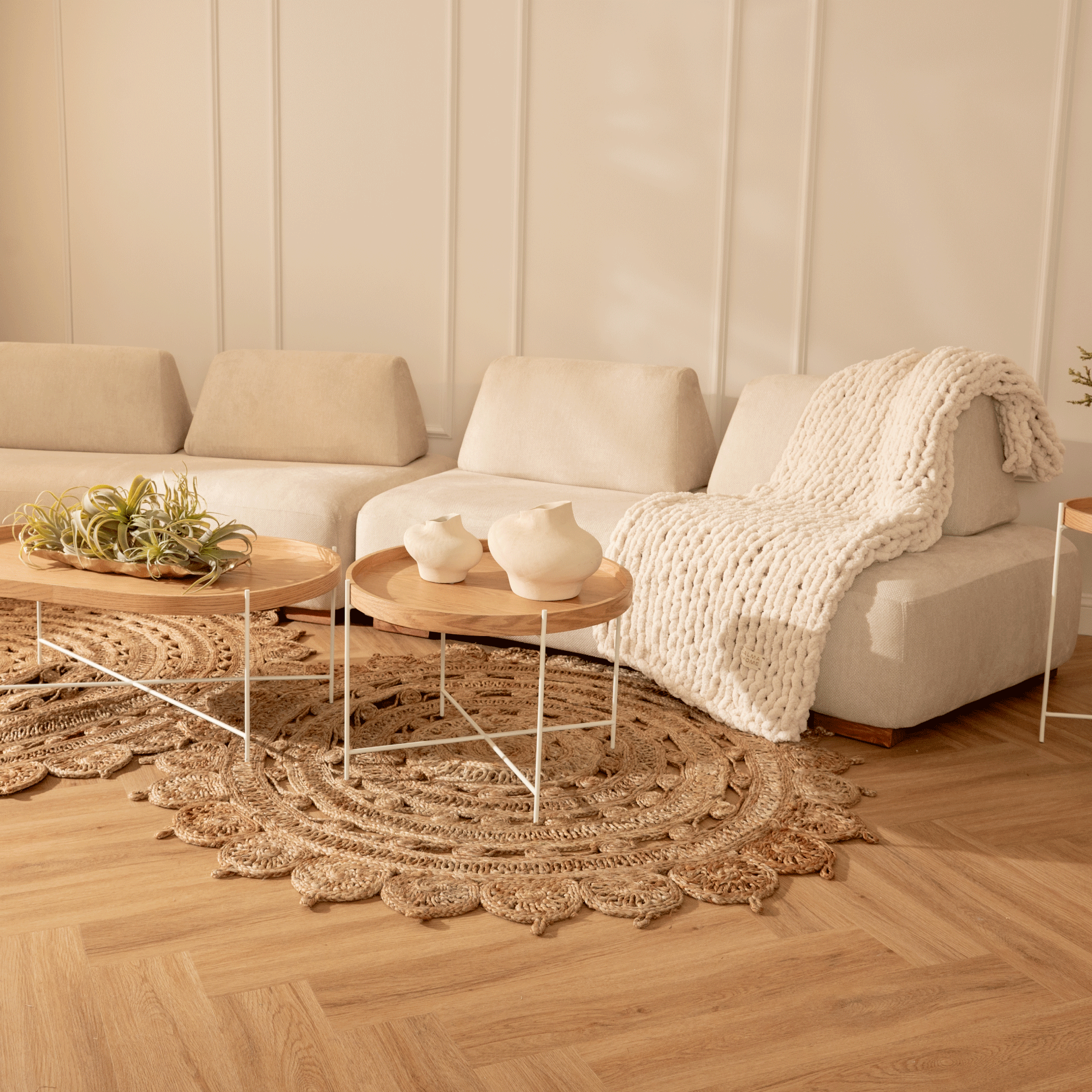 Manta Refugio Beige
