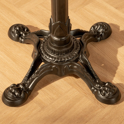 Mesa de Comedor Cuadrada Amelí Negra - Madera