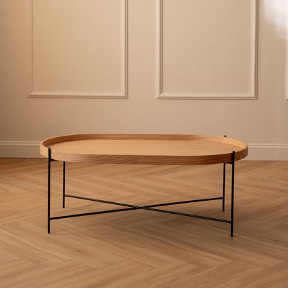Mesa de Centro Ovalada Serena