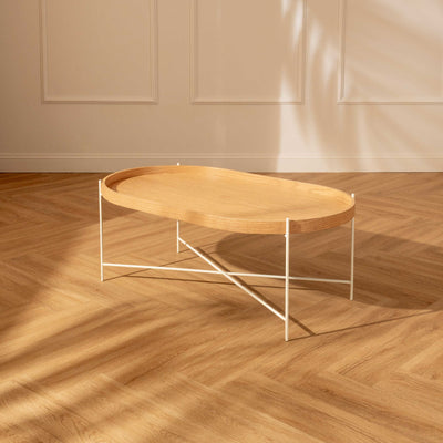 Mesa de Centro Ovalada Serena
