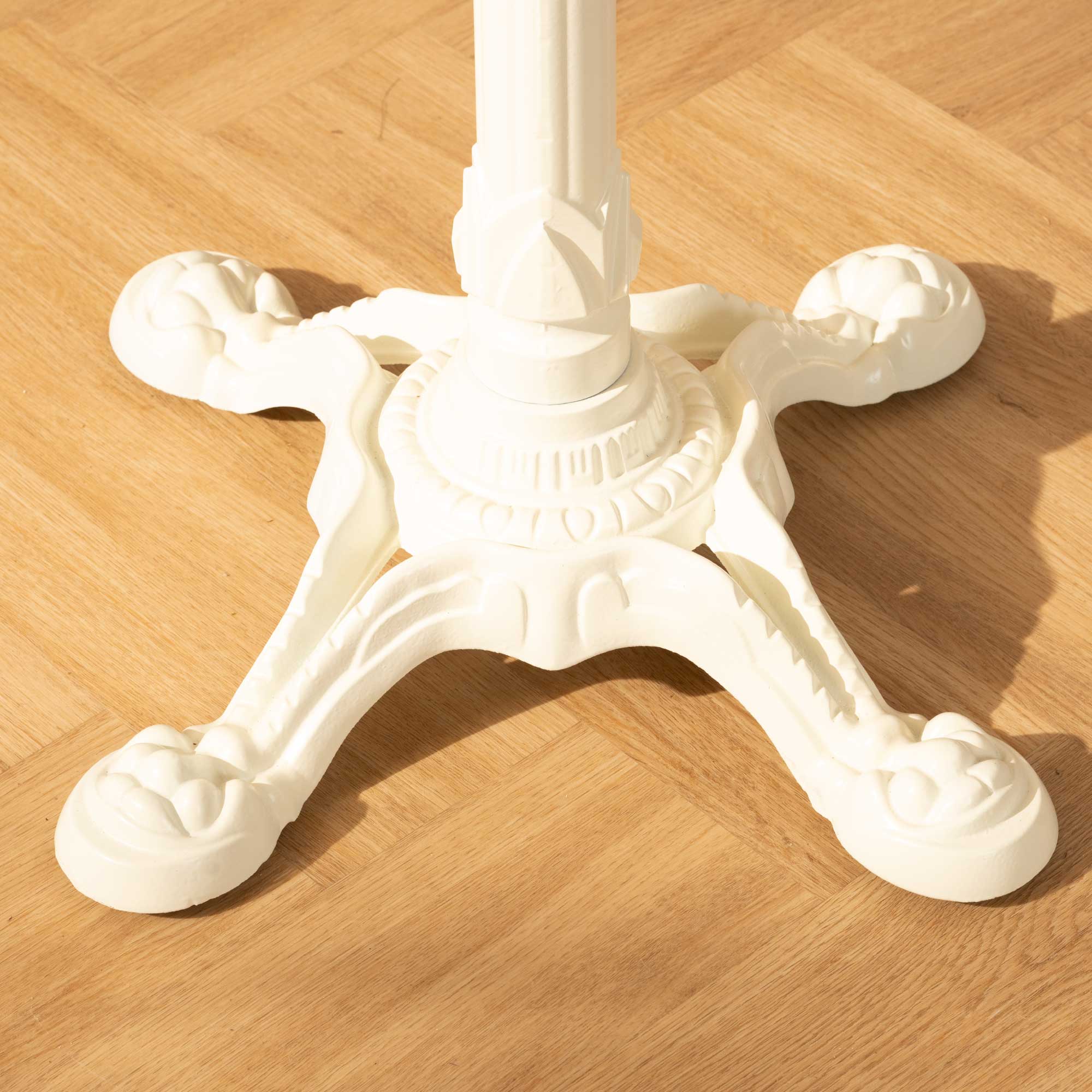 Mesa de Comedor Auxiliar Amelí Cuadrada Blanca