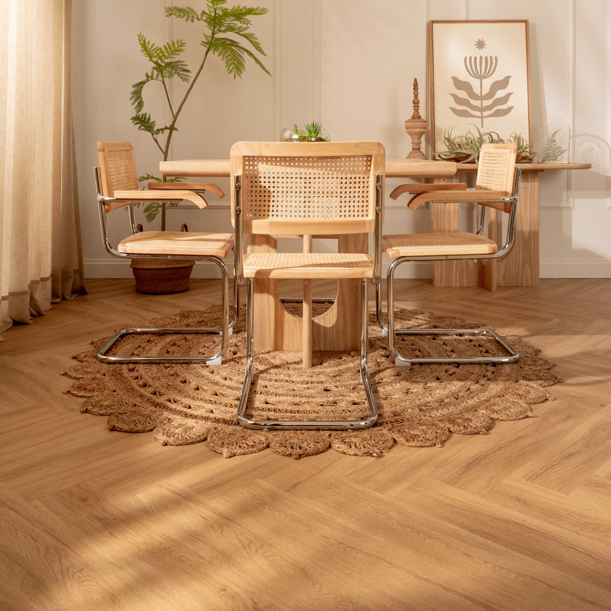 Mesa de Comedor Cuadrada Calma