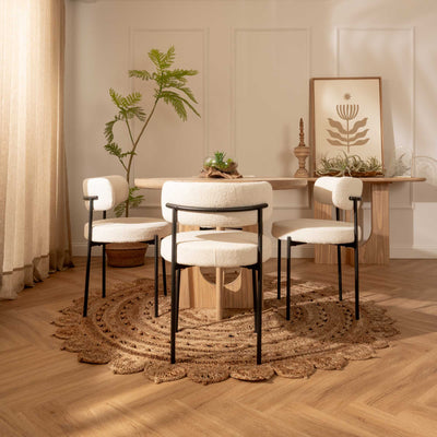 Mesa de Comedor Redonda Calma