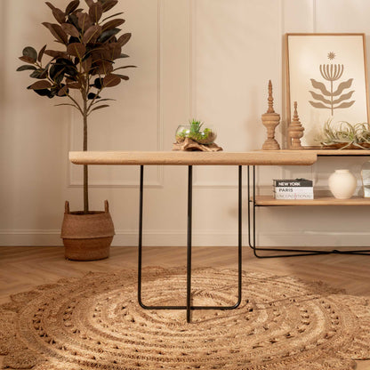 Mesa de Comedor Cuadrada Brisa Negra