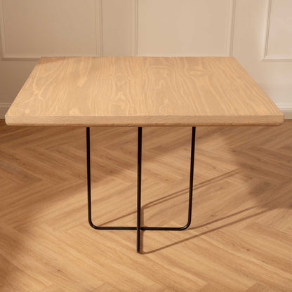 Mesa de Comedor Cuadrada Brisa Negra