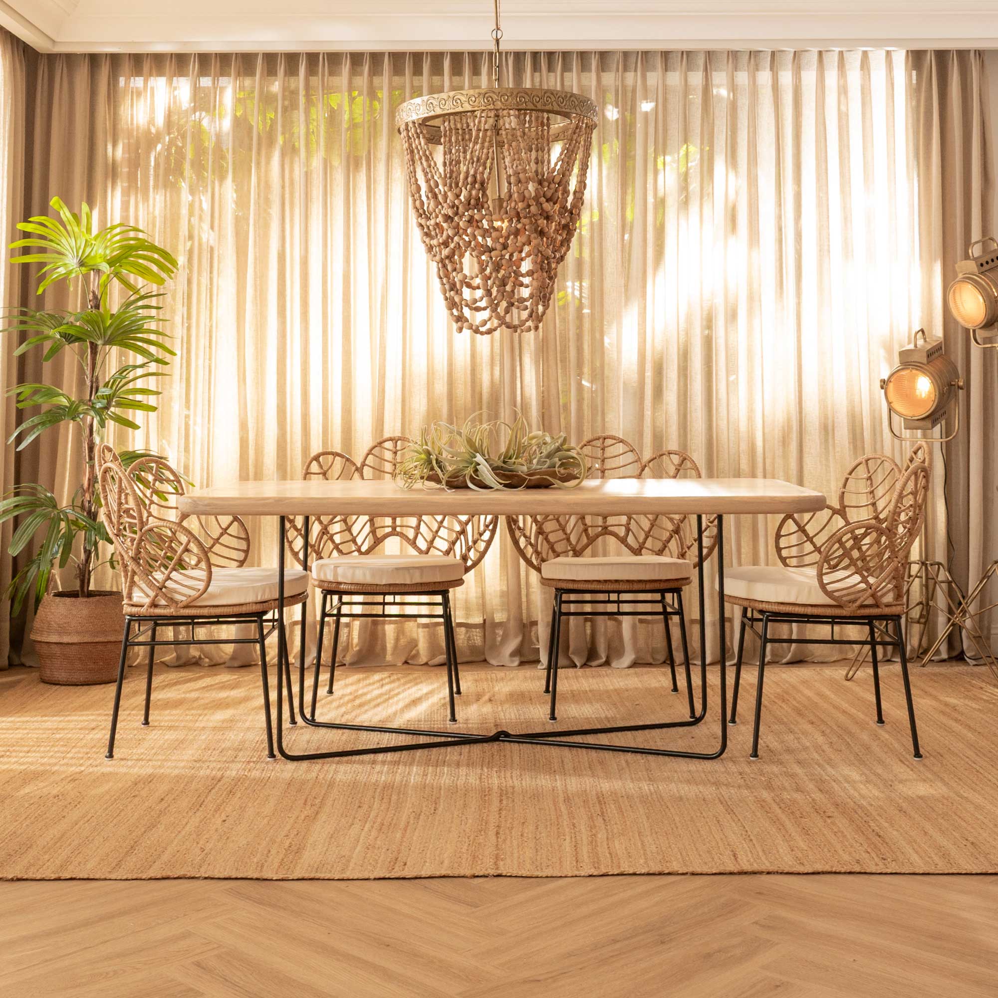 Mesa de Comedor Rectangular Brisa