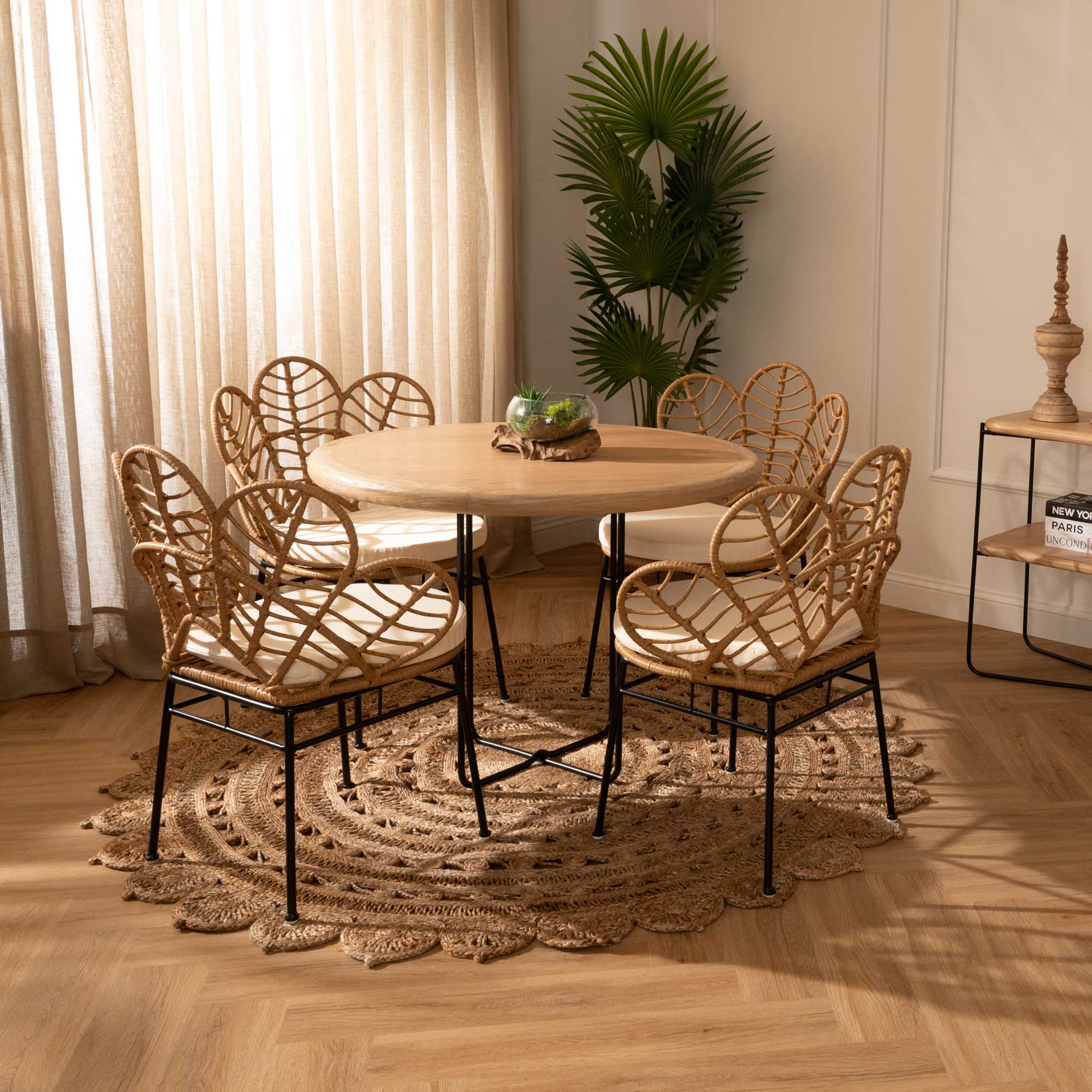 Mesa de Comedor Redonda Brisa