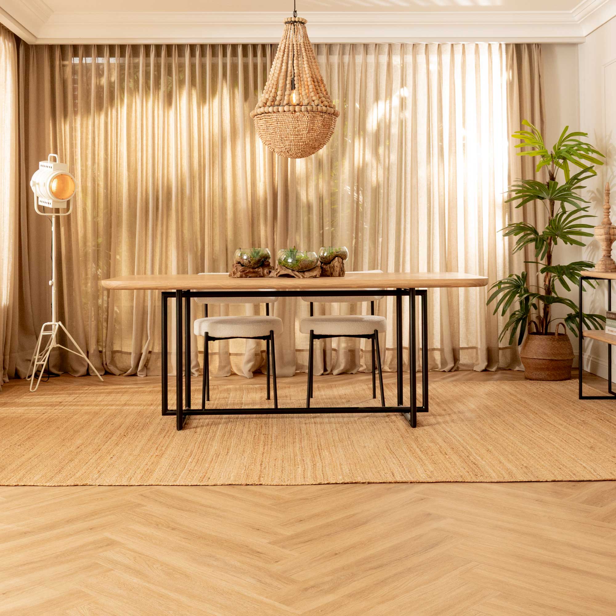 Mesa de Comedor Rectangular Sombra