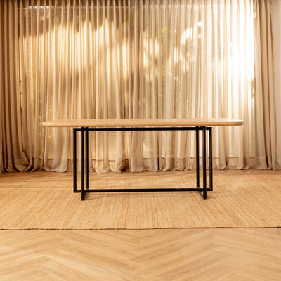 Mesa de Comedor Rectangular Sombra Negra