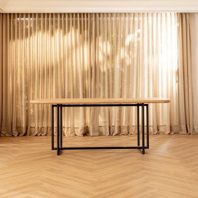 Mesa de Comedor Rectangular Sombra Negra