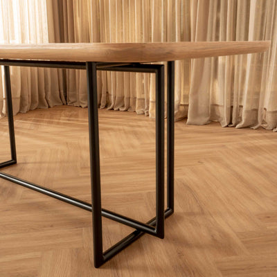 Mesa de Comedor Rectangular Sombra Negra