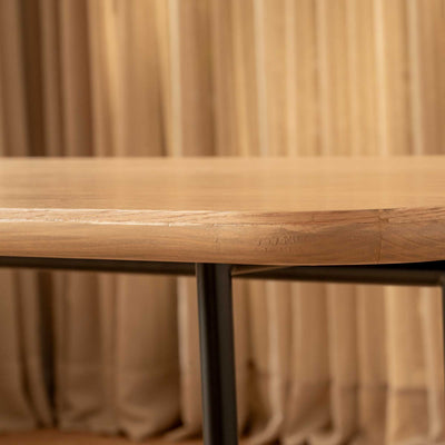 Mesa de Comedor Rectangular Sombra Negra