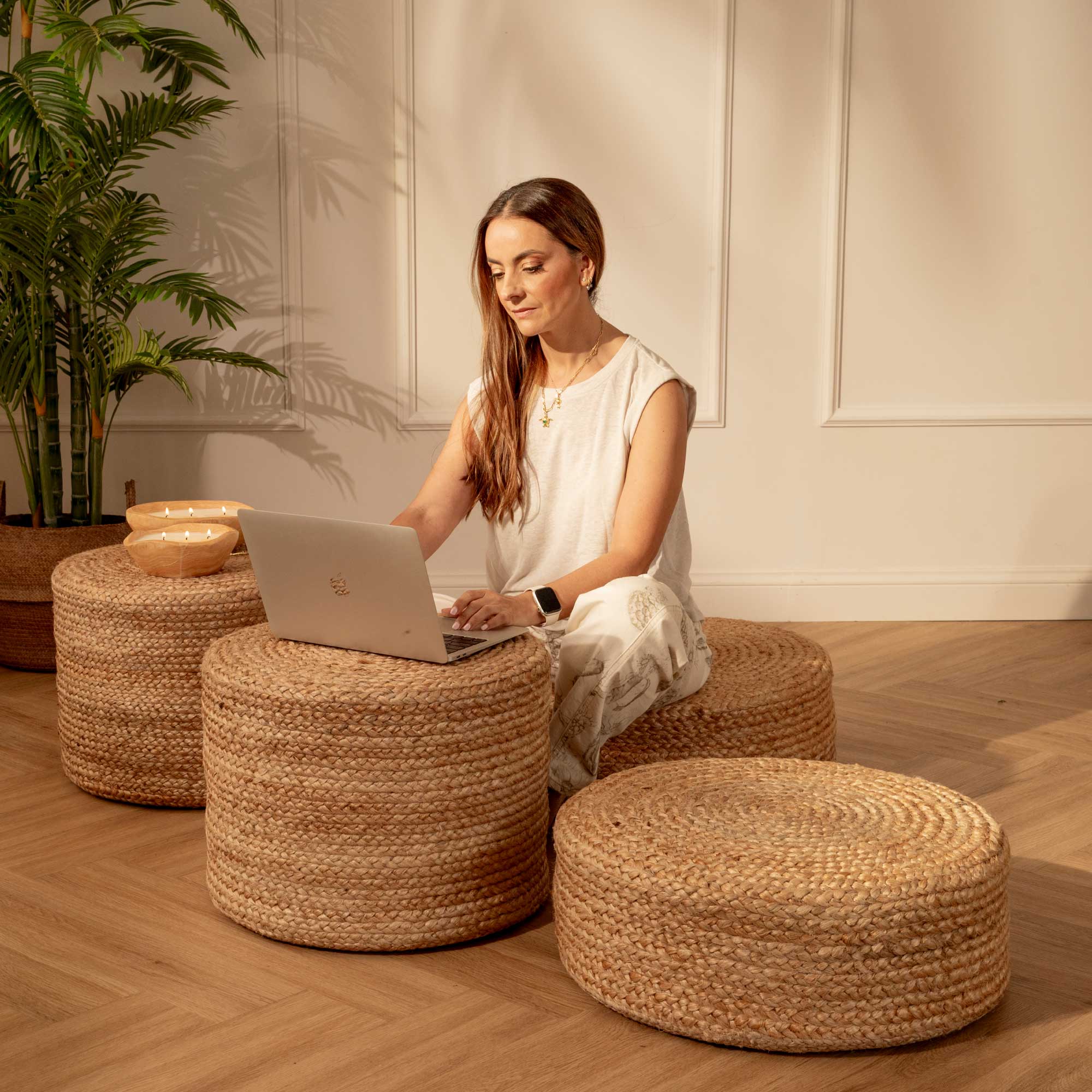 Puff / Table Nido Bajo