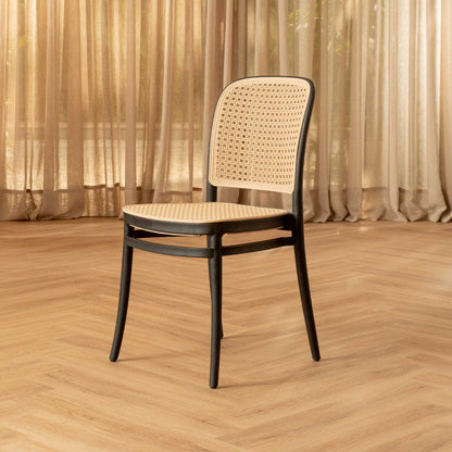 Silla Aire Apilable Negra