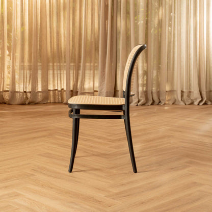 Silla Aire Apilable Negra