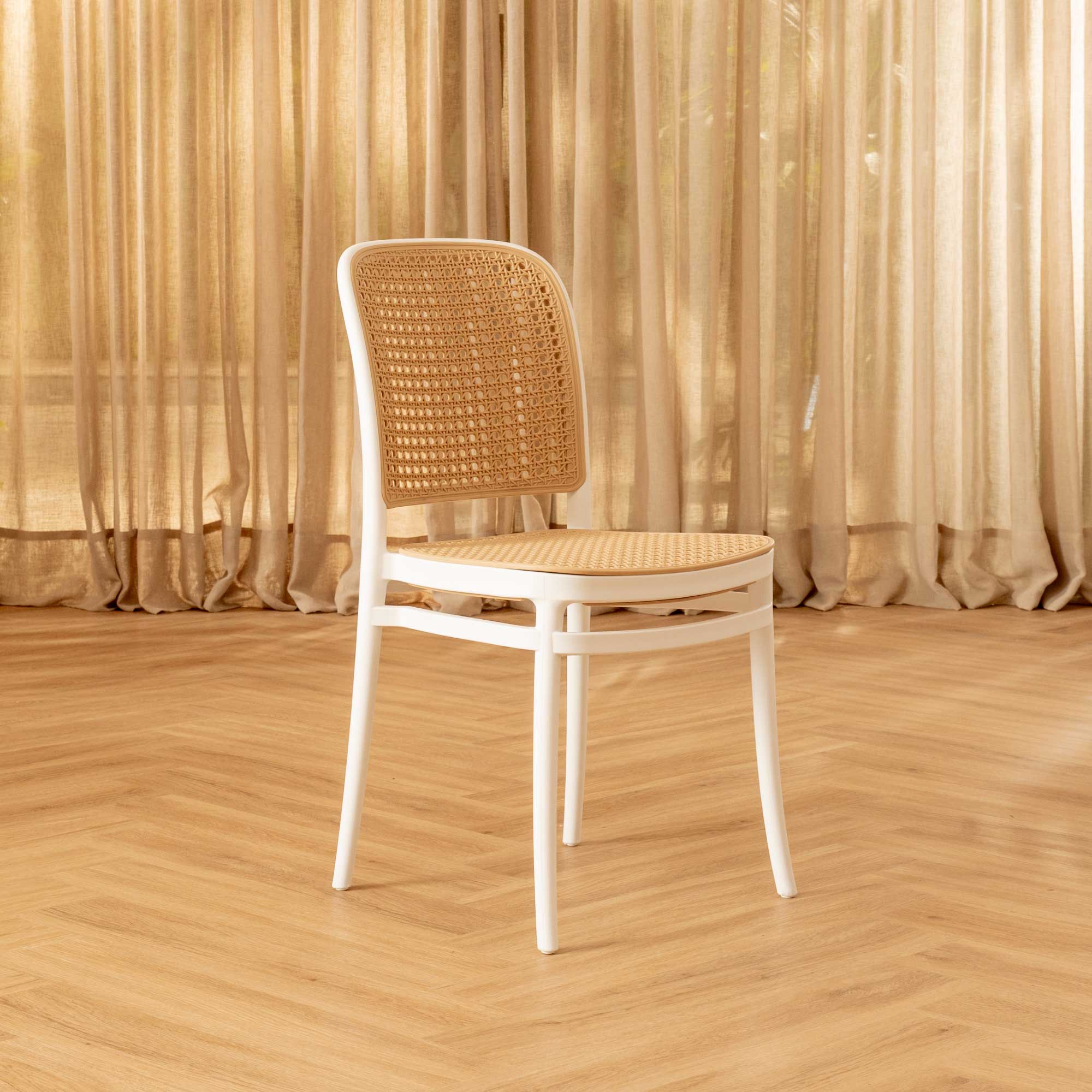 Silla Aire Apilable Blanca