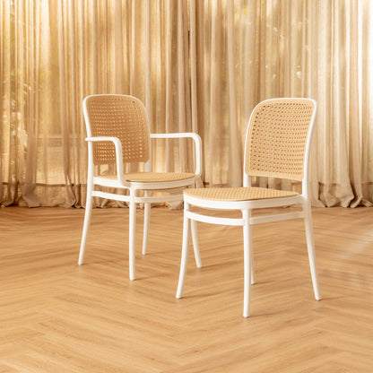 Silla Aire Apilable Blanca