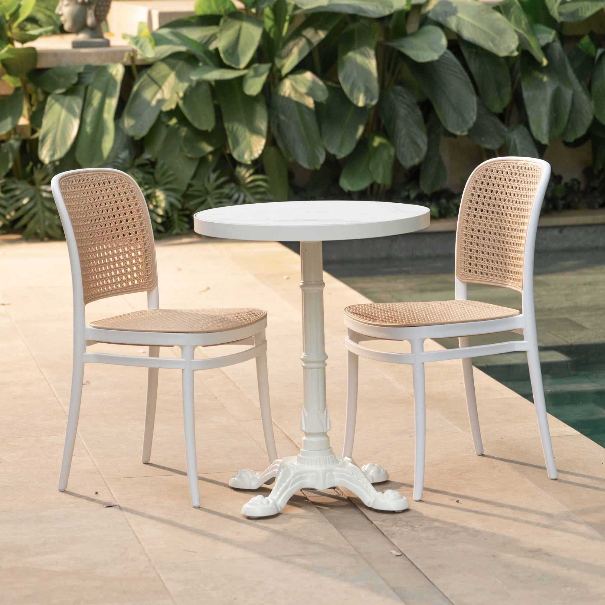 Silla Aire Apilable Blanca