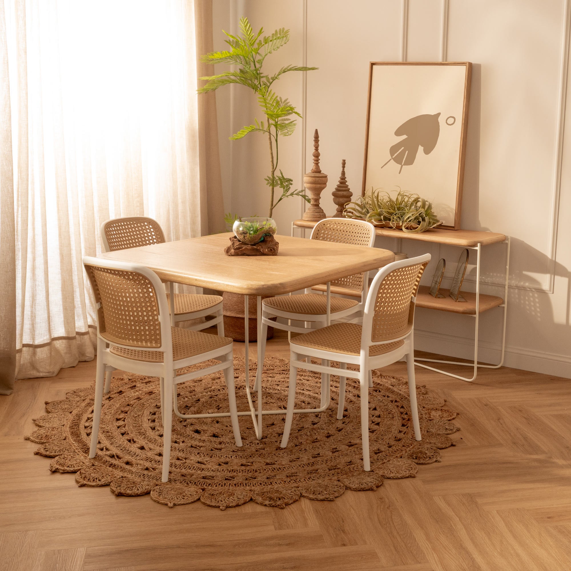 Silla Aire Apilable Blanca